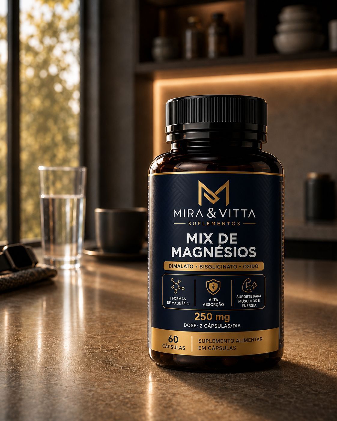 Frasco do Mix de Magnésios